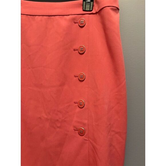 NY & Company Women's Pink Knee Length Pencil Skirt Size 12 - Picture 2 of 8